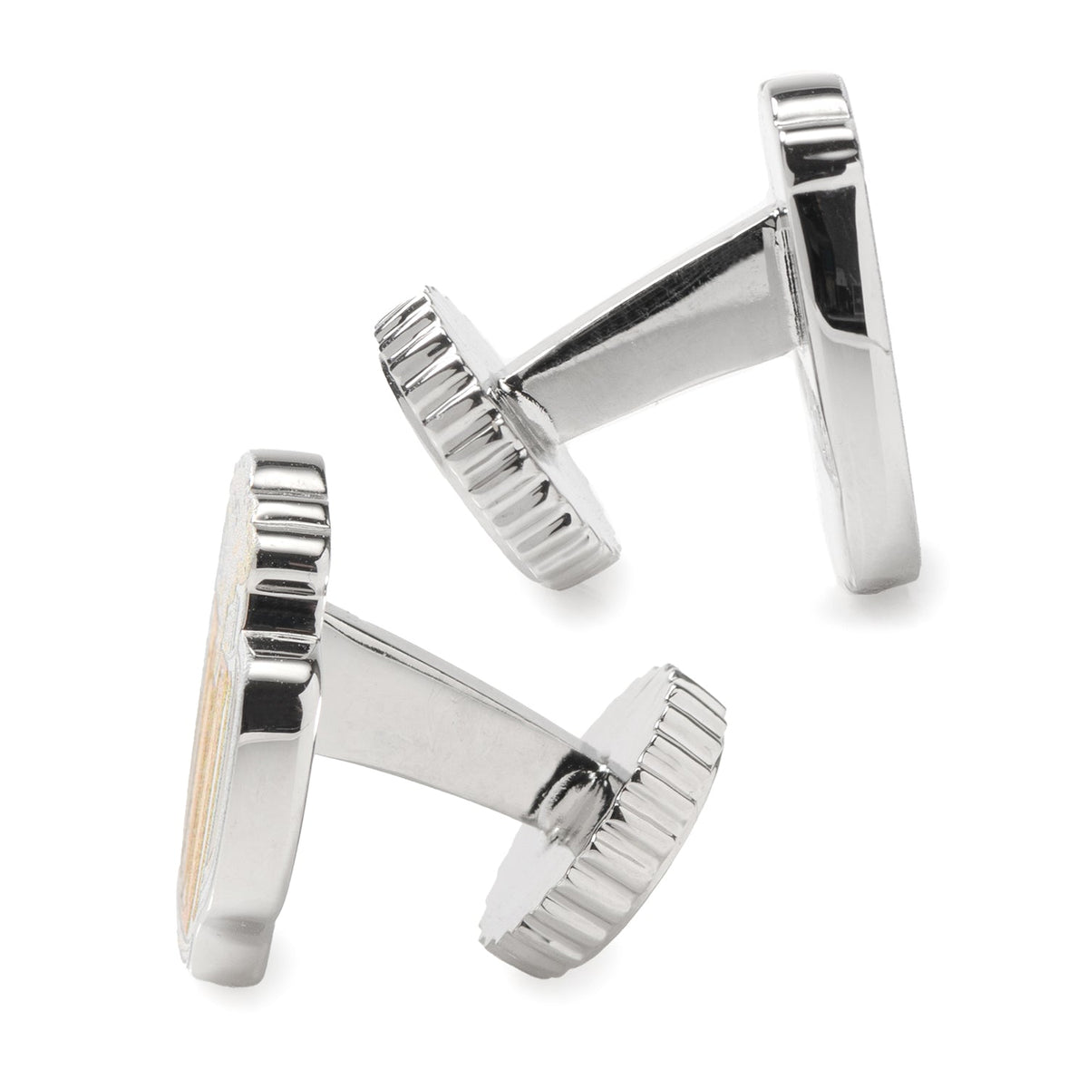 Beer Hidden Message Silver Cufflinks207