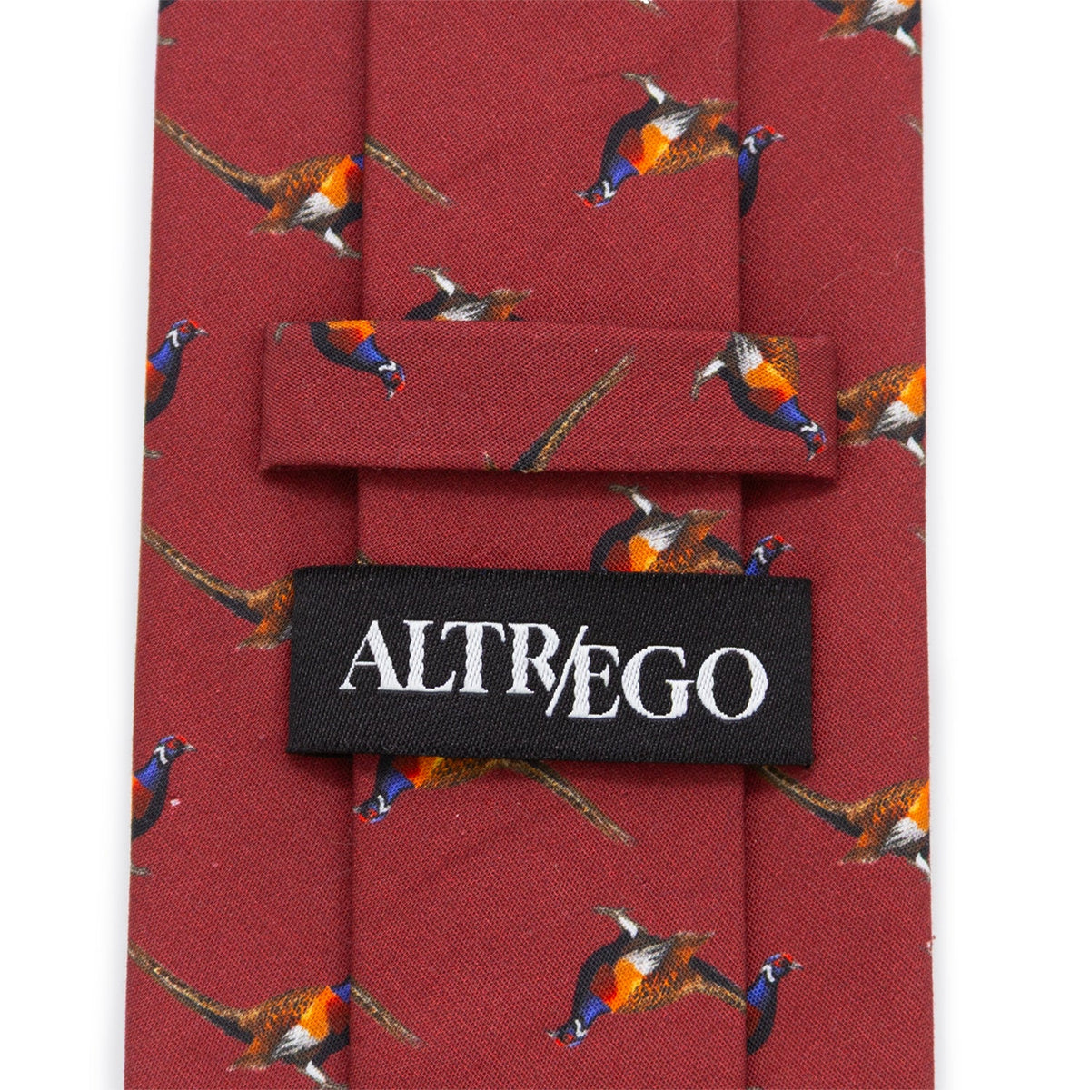 Pheasant Burgundy Men's Tie790