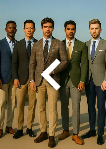 five men in various blazers