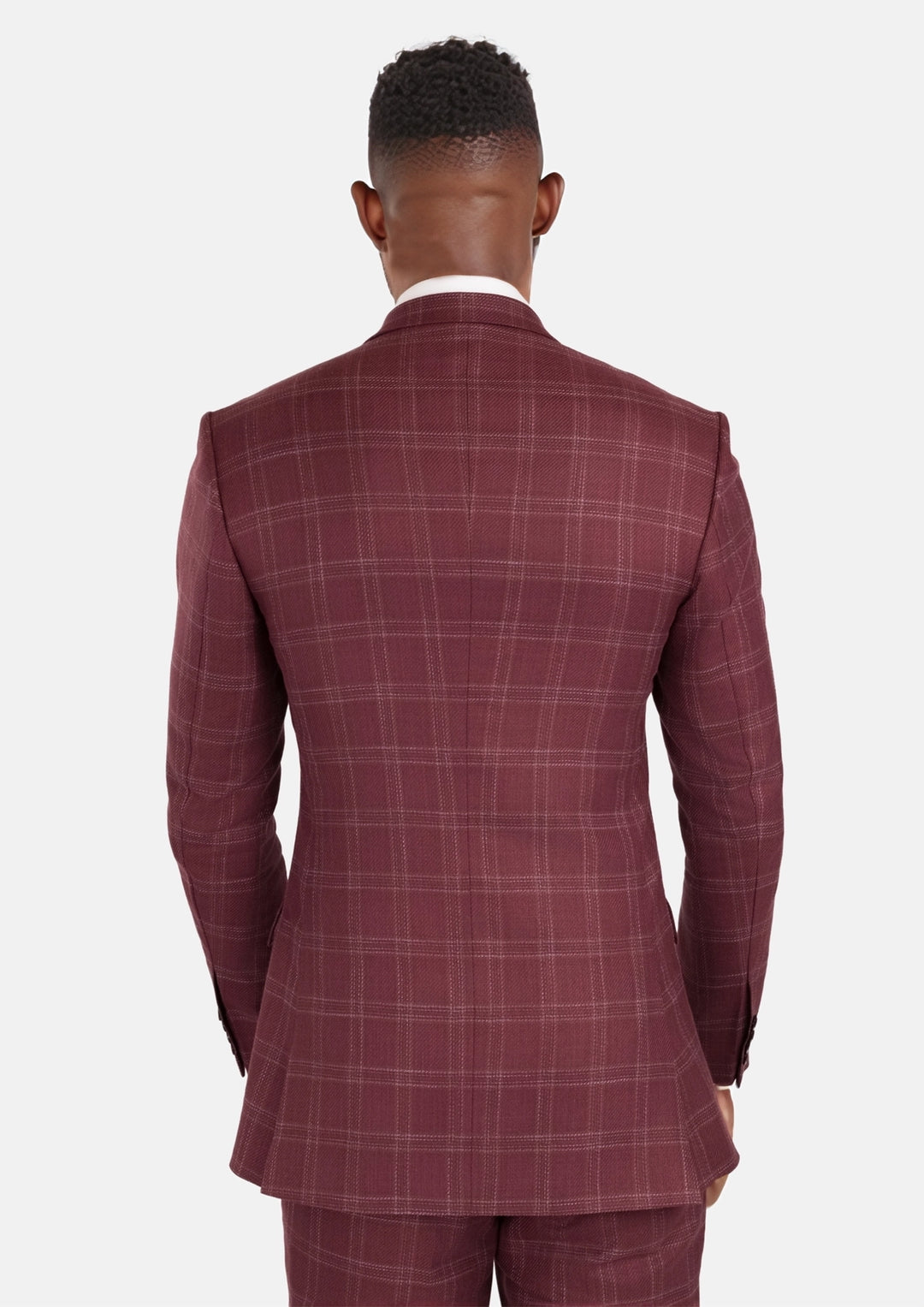 Claret Red Thompson Suit