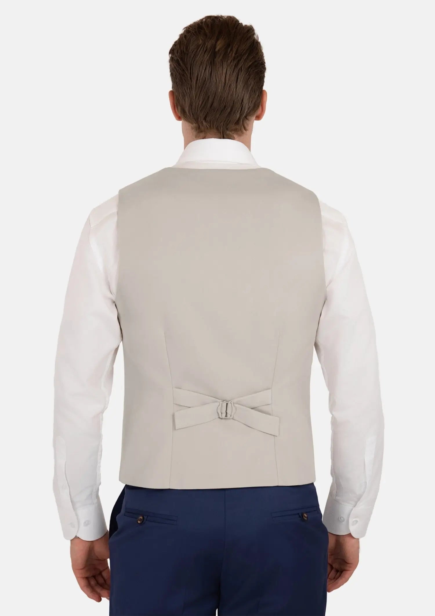 Ivory Cotton Vest555