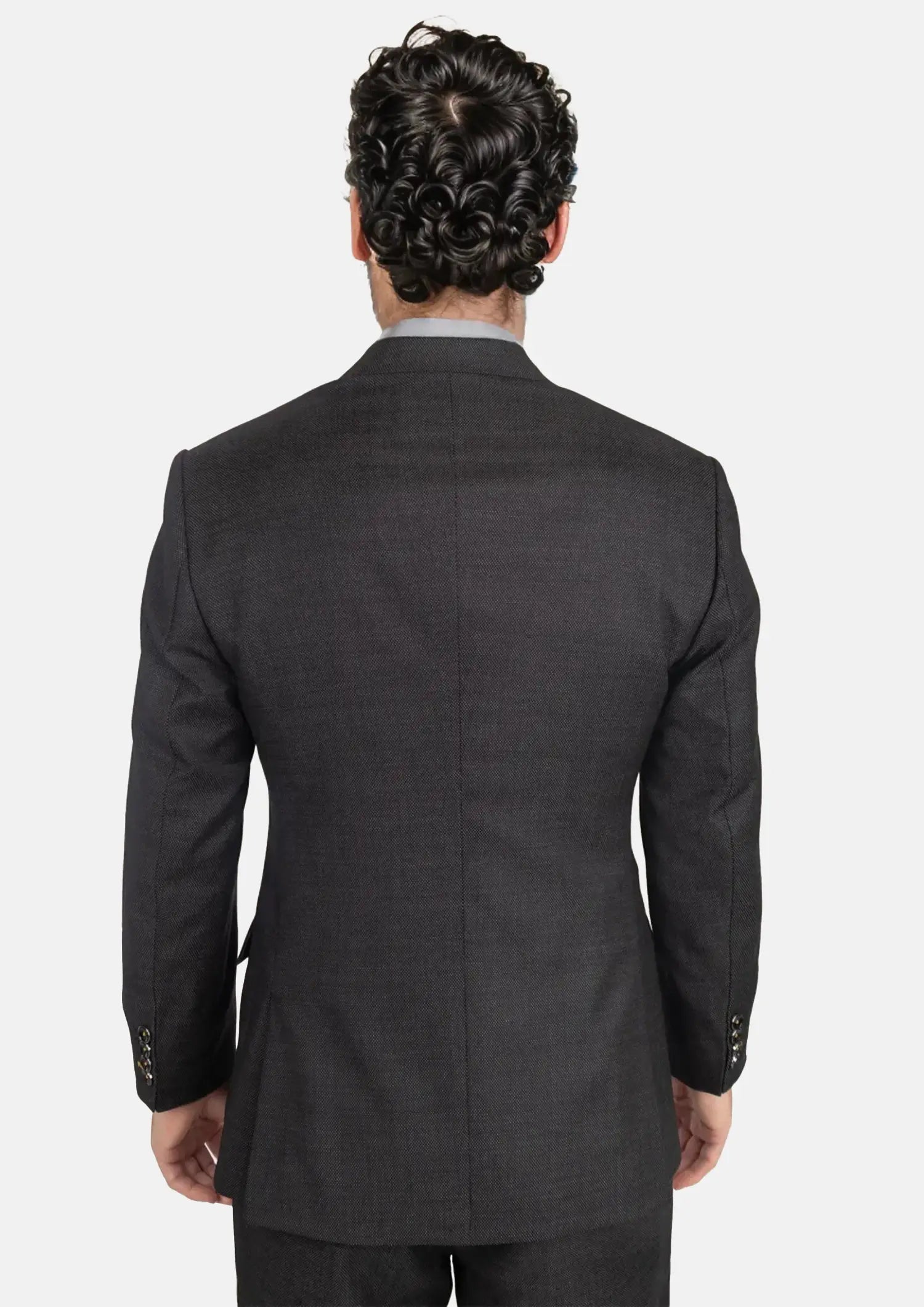 Ellis Black Pindot Suit476