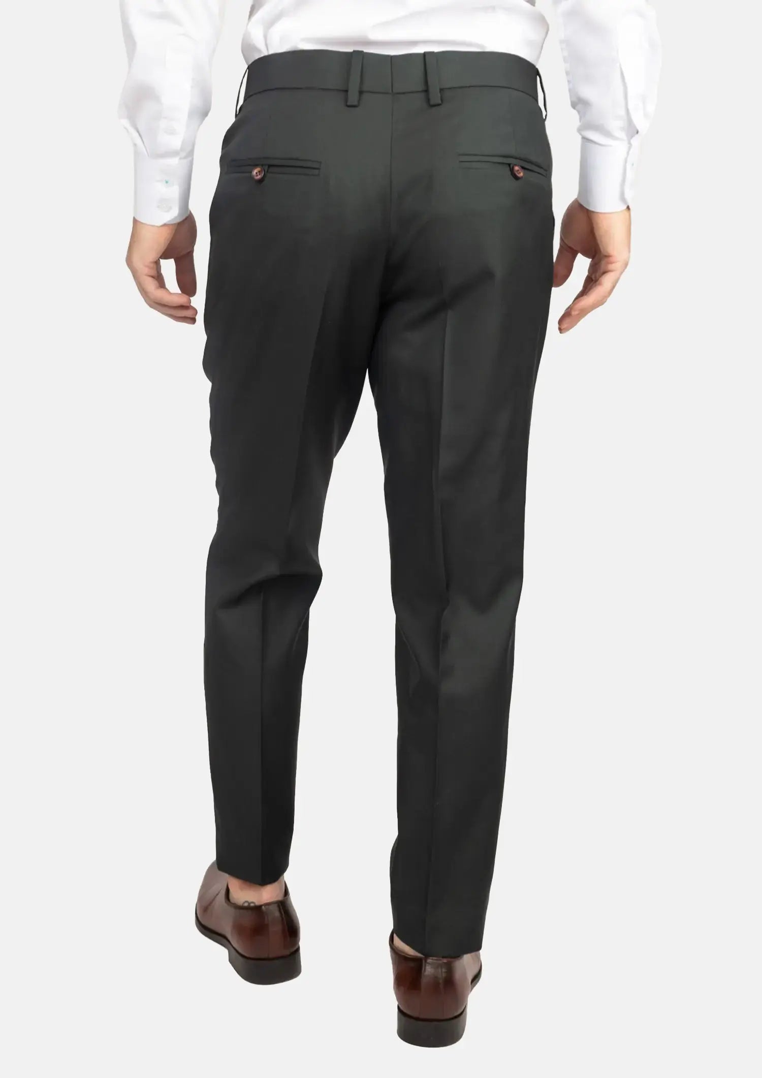 Dark Green Twill Pants385