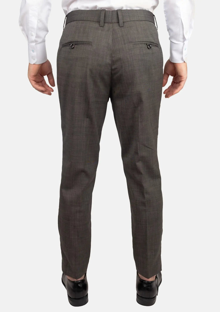 Carbon Grey Pindot Pants983