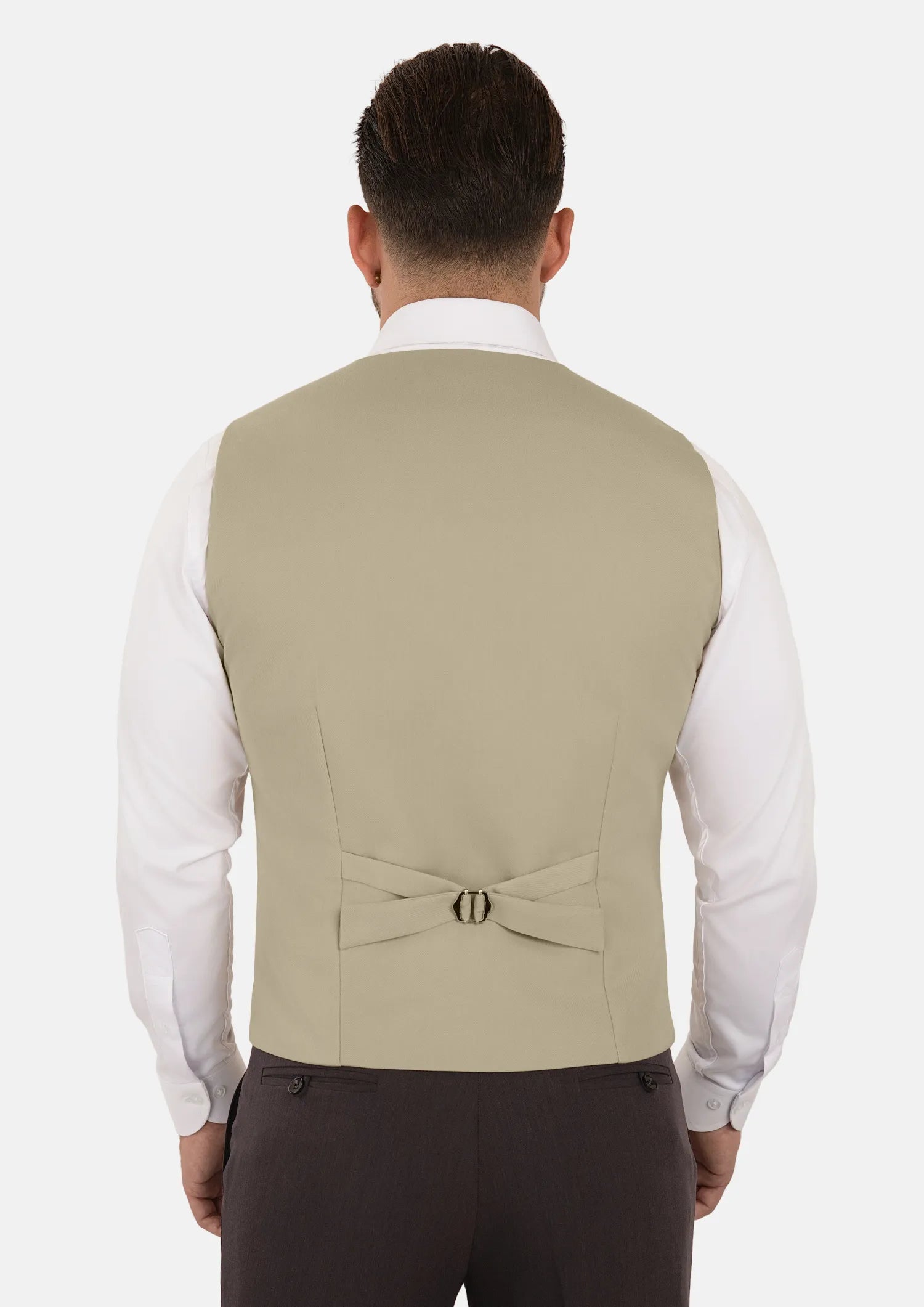 Dune Beige Cotton Vest
