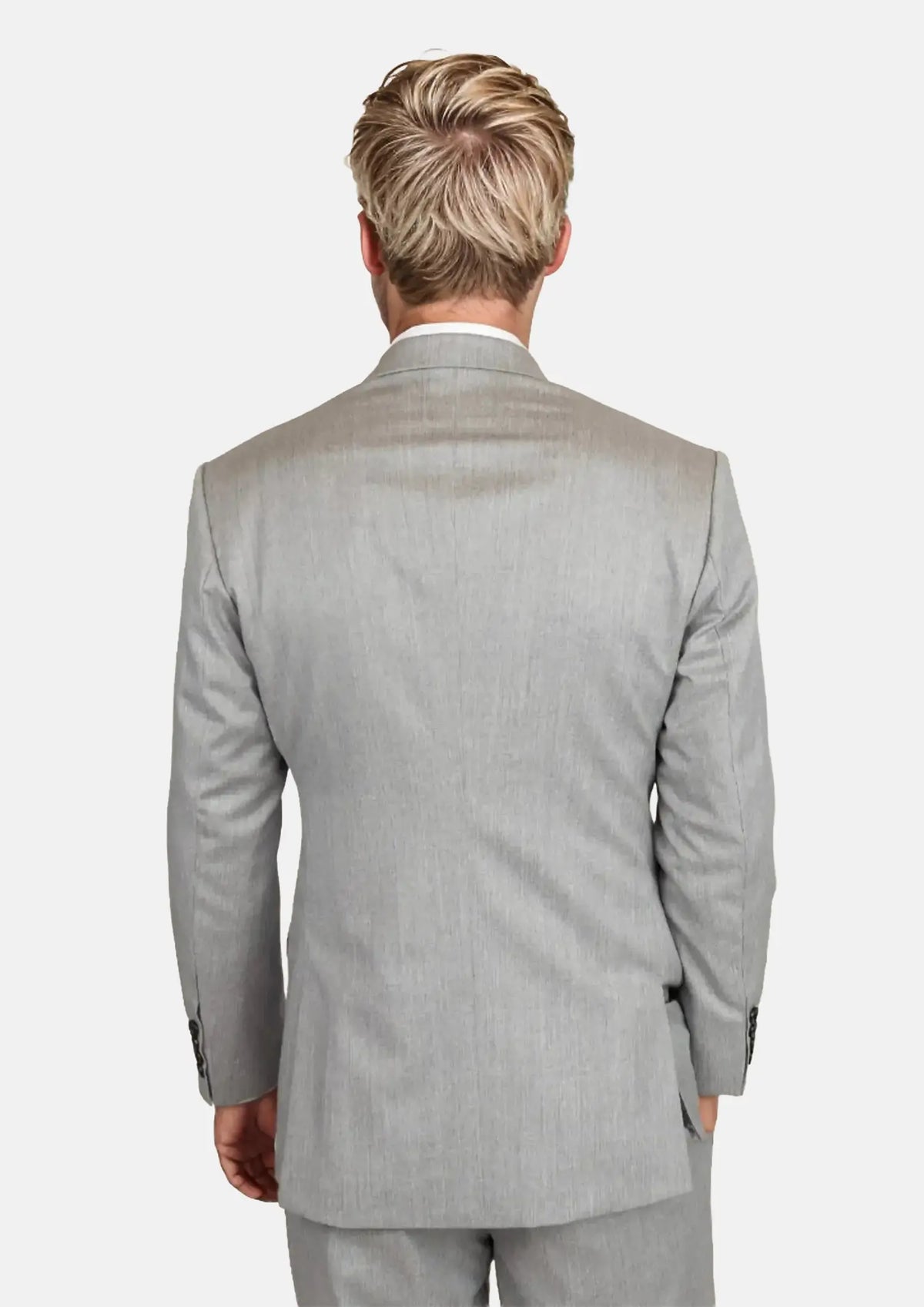 Glacier Grey Twill Suit348
