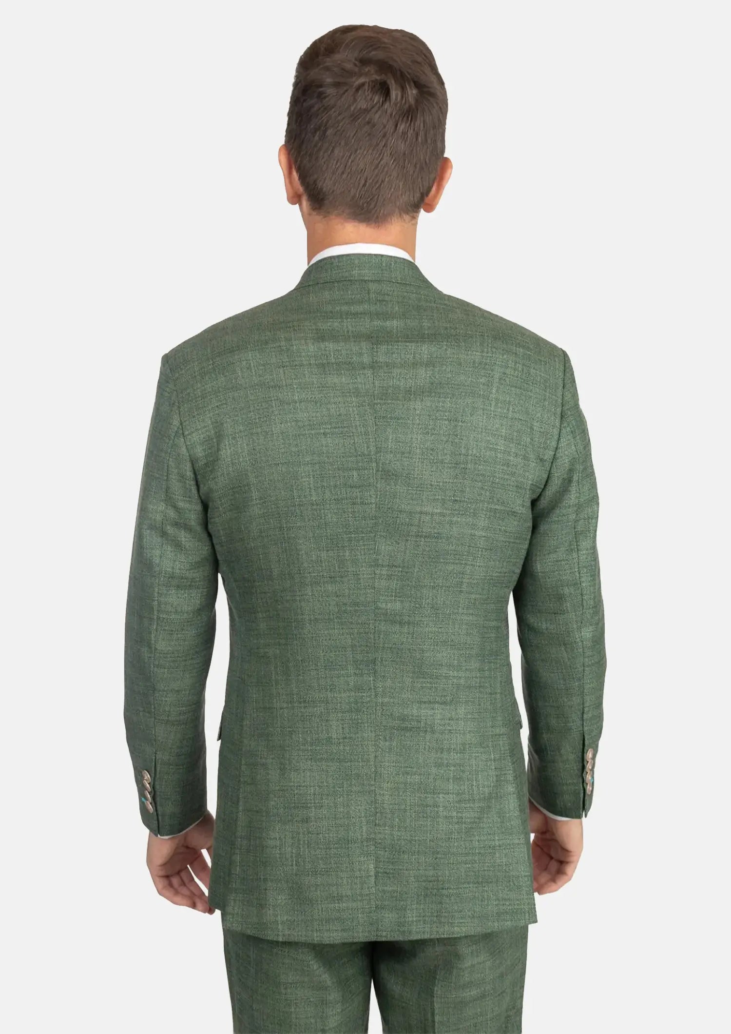 Aspen Green Hopsack Suit410
