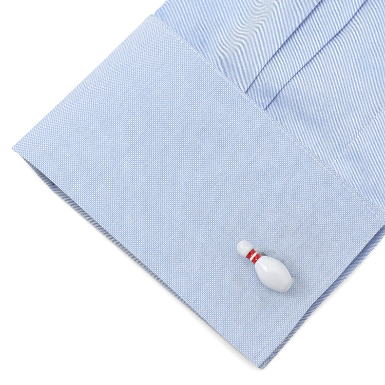 Bowling Pin & Ball 3D Cufflinks552