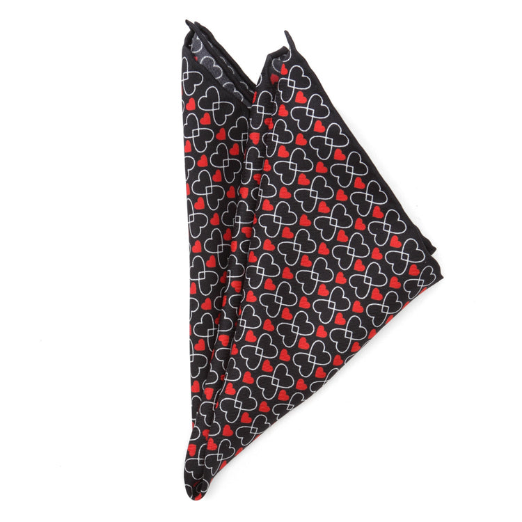 Intertwined Hearts Pocket Square524
