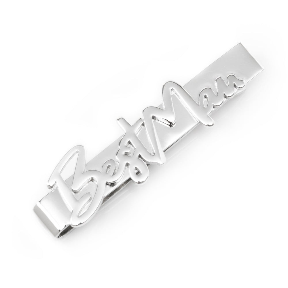Best Man Silver Tie Bar285