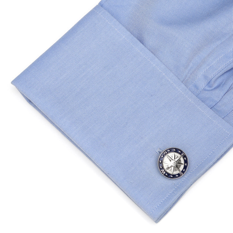 Blue Compass Cufflinks628