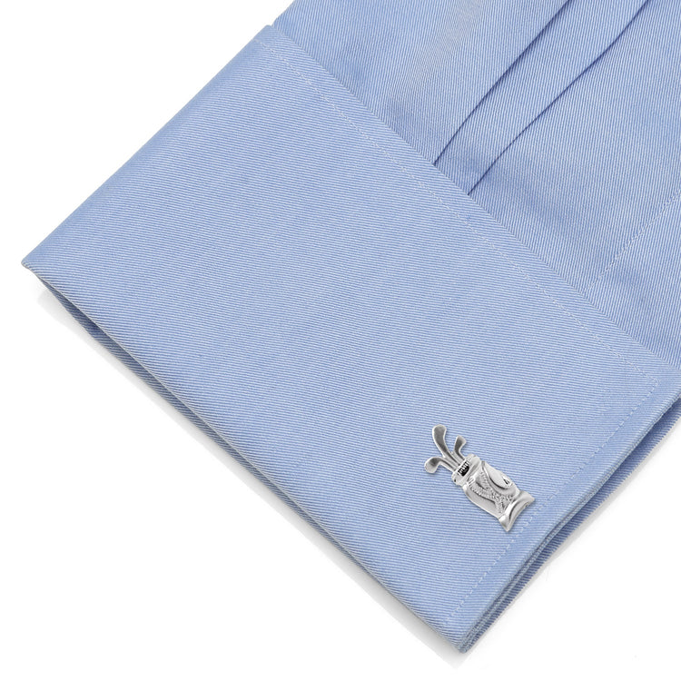 Plated Golf Bag Cufflinks445