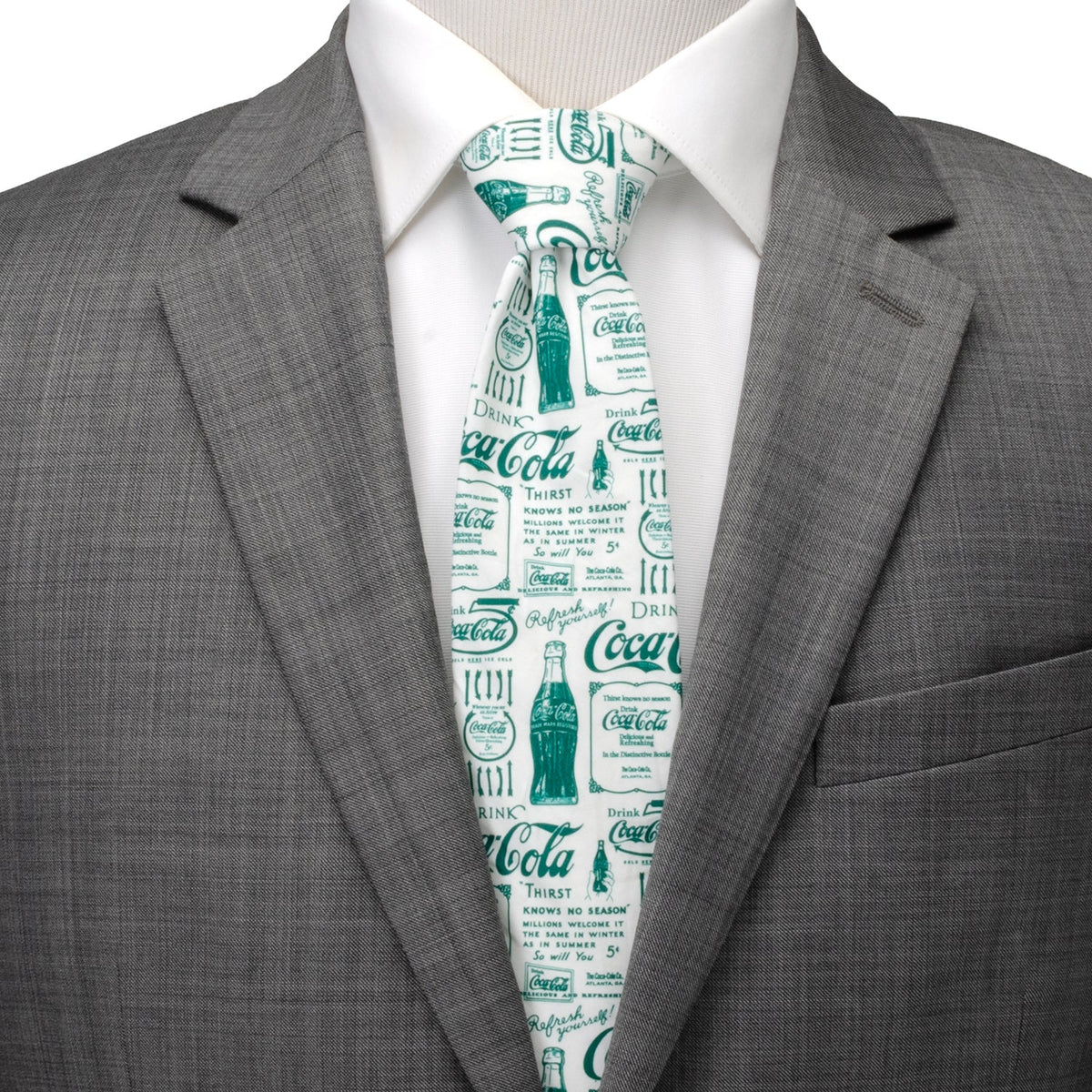 Coca-Cola® Green Bottle Men's Tie138