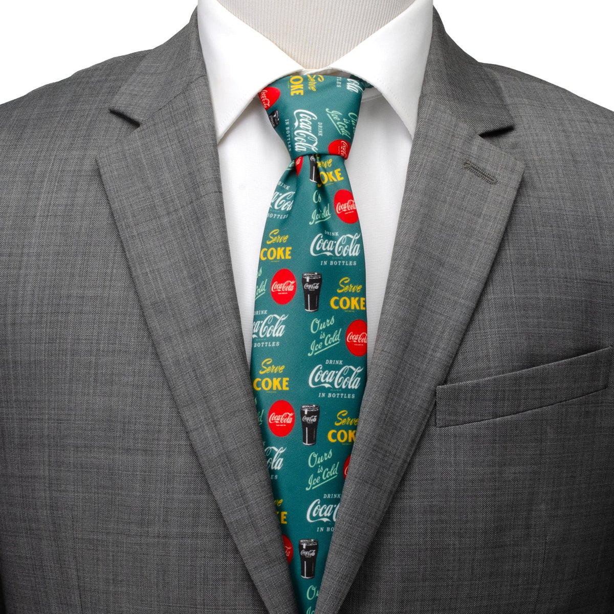Coca-Cola® Green Men's Tie25