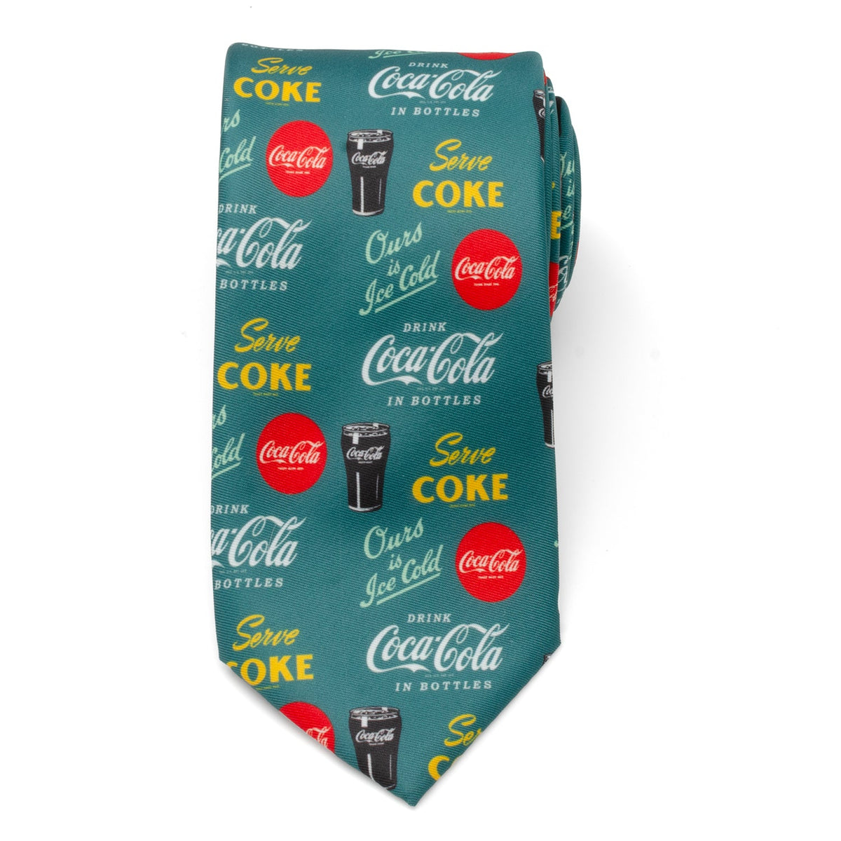 Coca-Cola® Green Men's Tie476