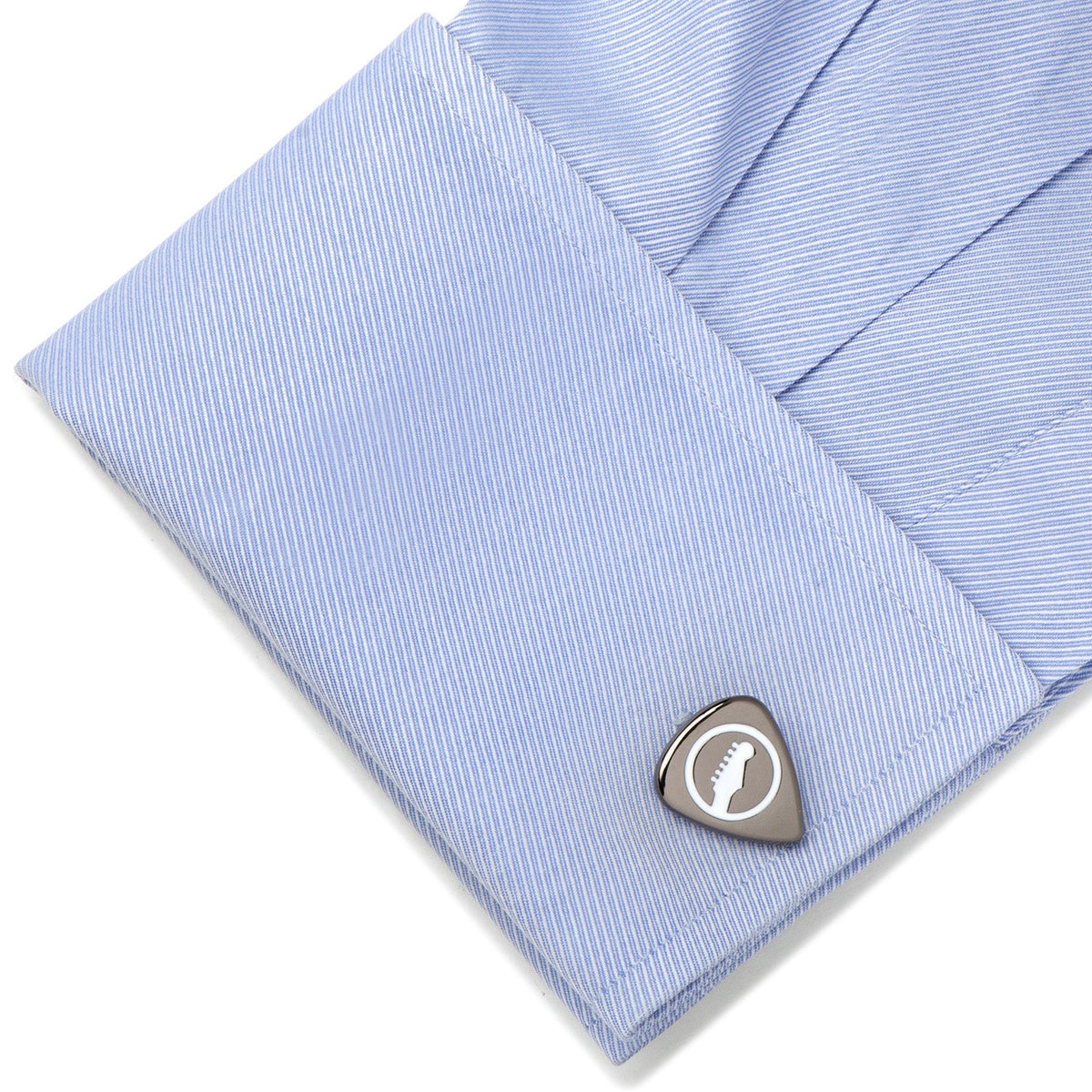 Black Guitar Pick Cufflinks461