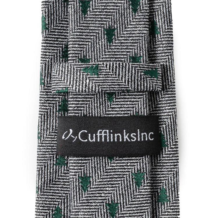 Holiday Tree Herringbone Tie863