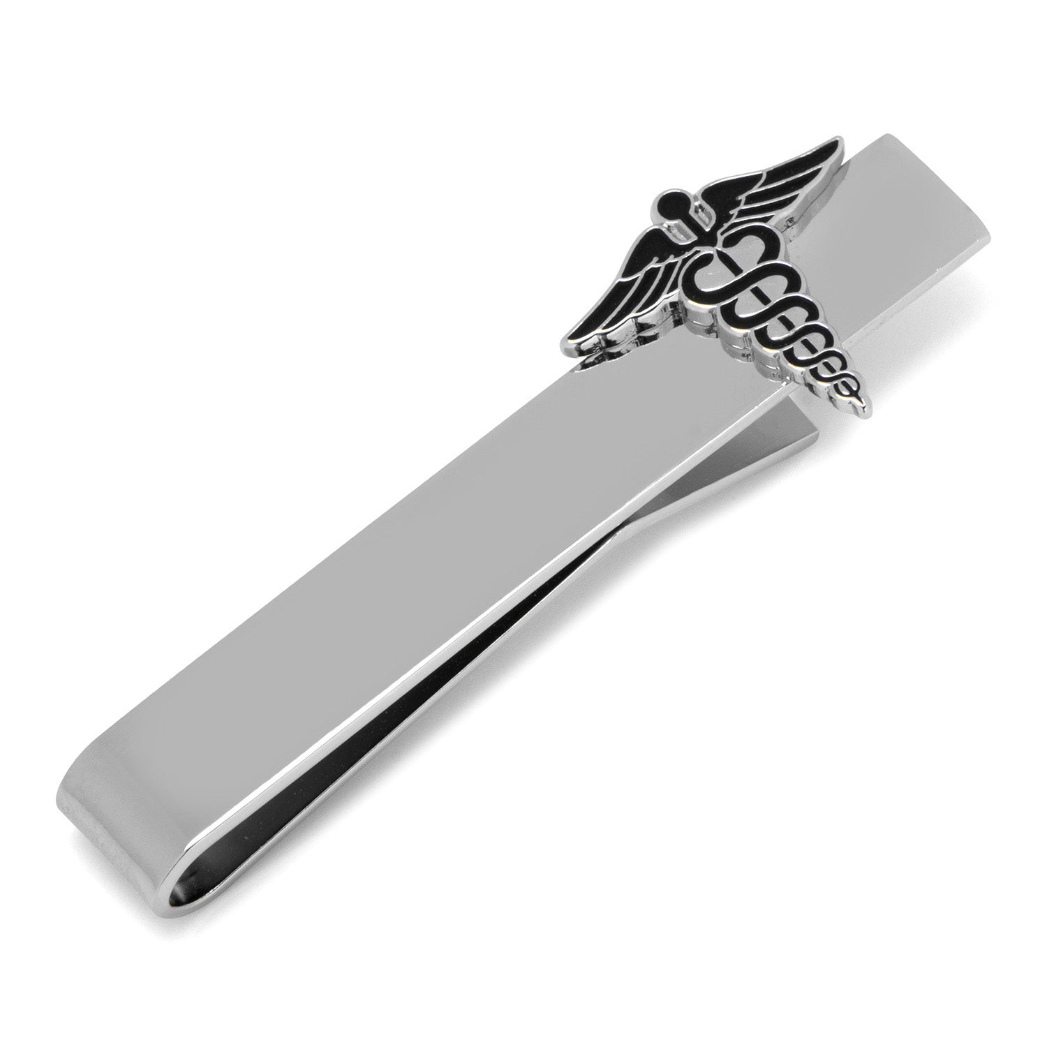 Medical Caduceus Tie Bar9