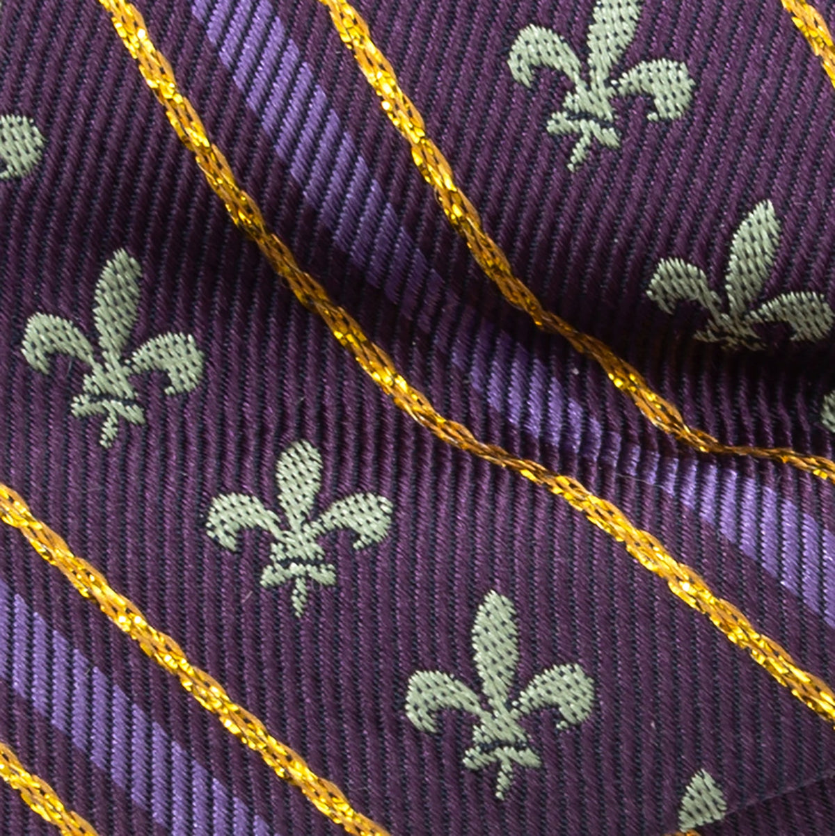 Mardi Gras Stripe Bow Tie237