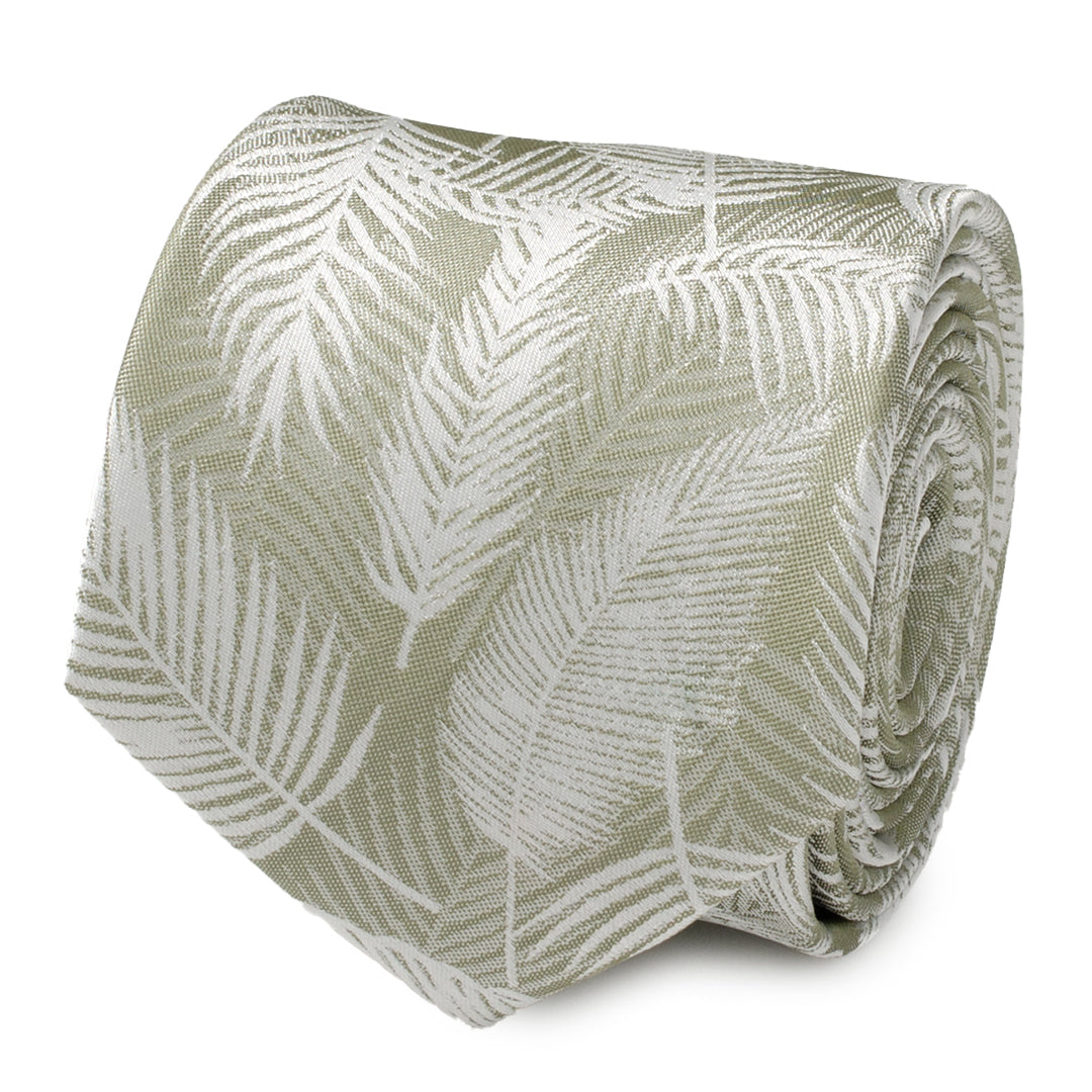Palm Leaf Light Sage Tie385