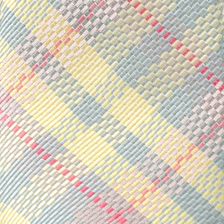 Pastel Plaid Men's Tie211