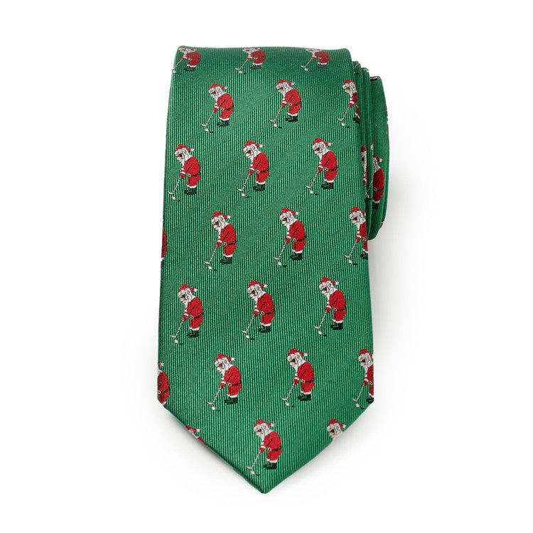 Santa Golf Par-Tee Men's Green Tie187