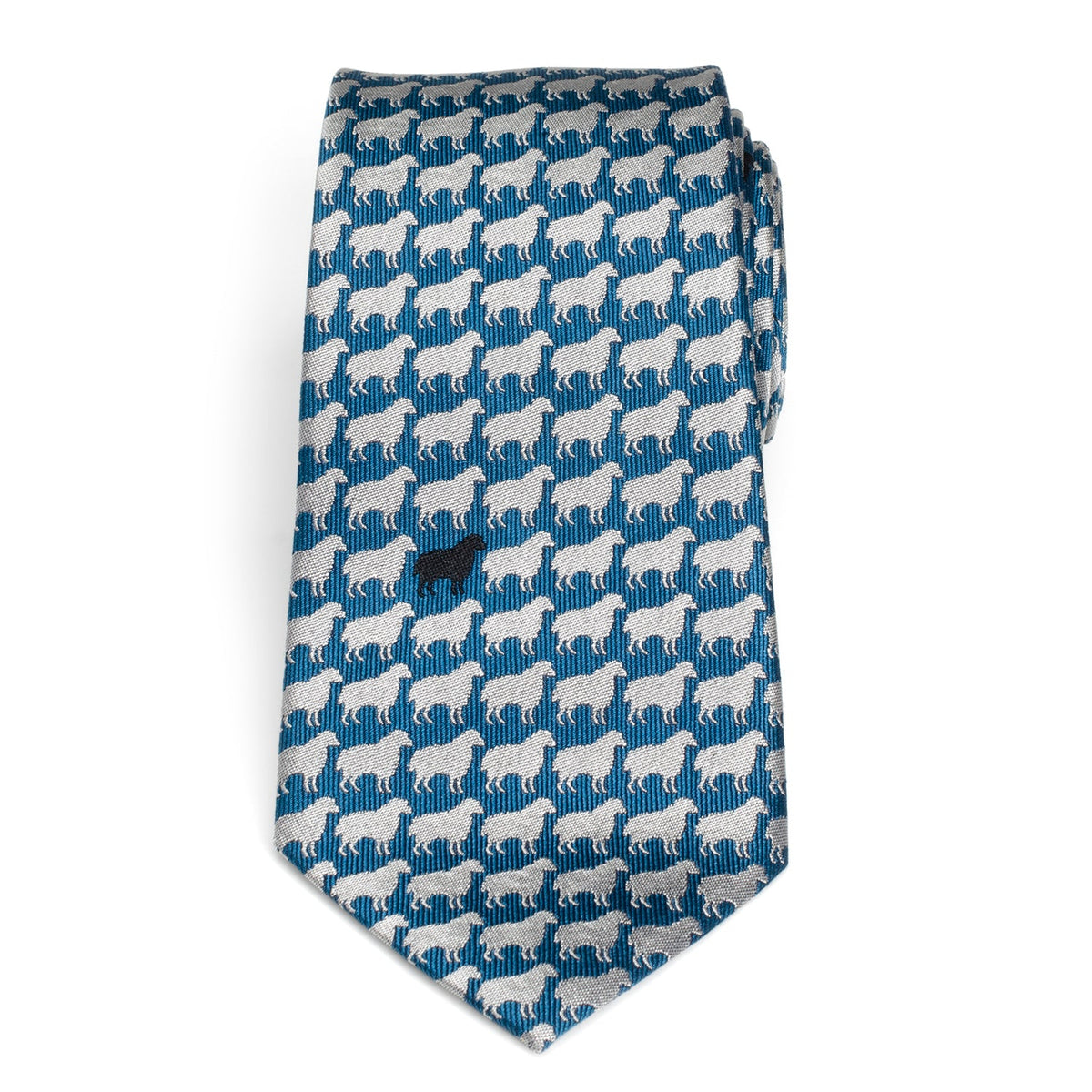 Black Sheep Blue Silk Men's Tie948