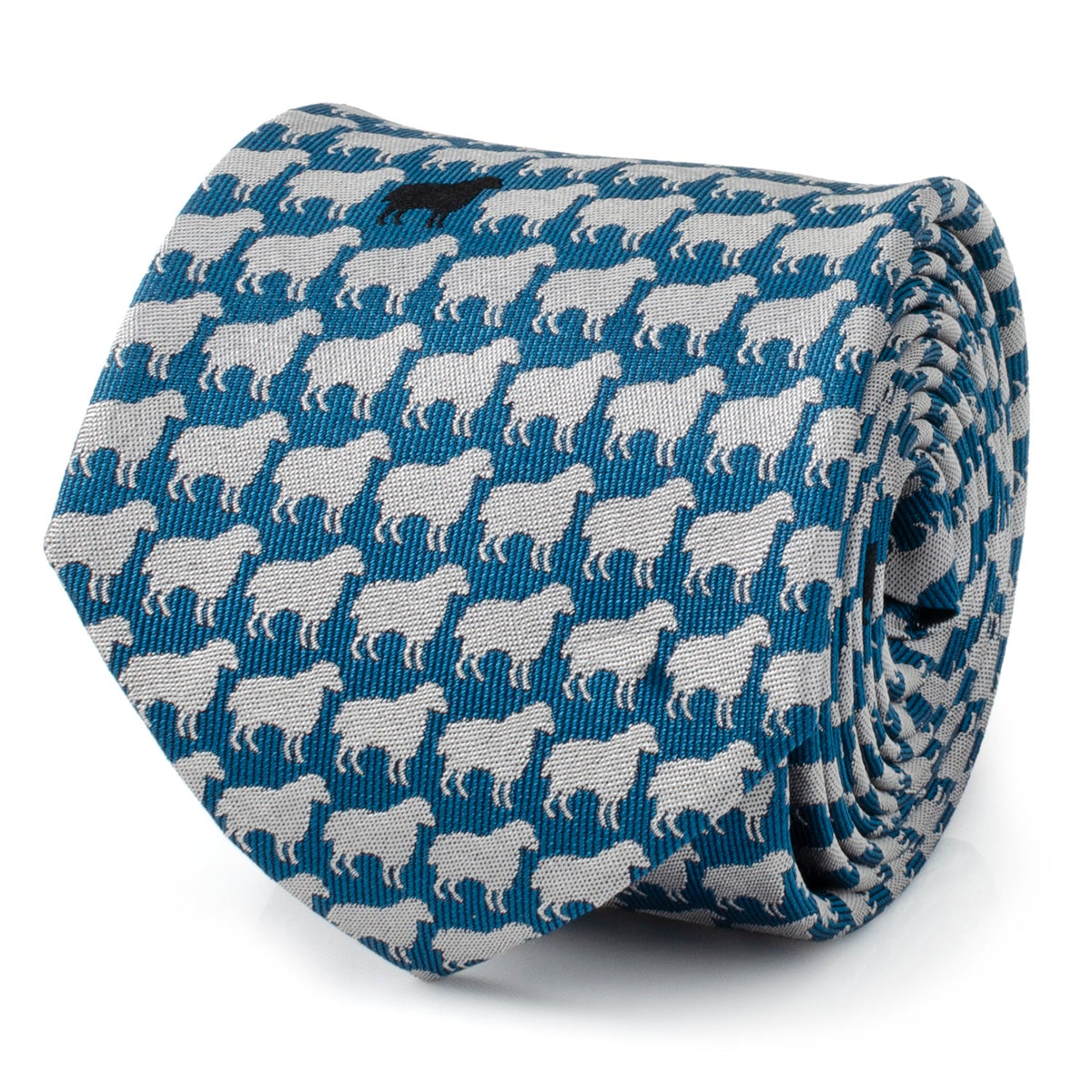 Black Sheep Blue Silk Men's Tie480