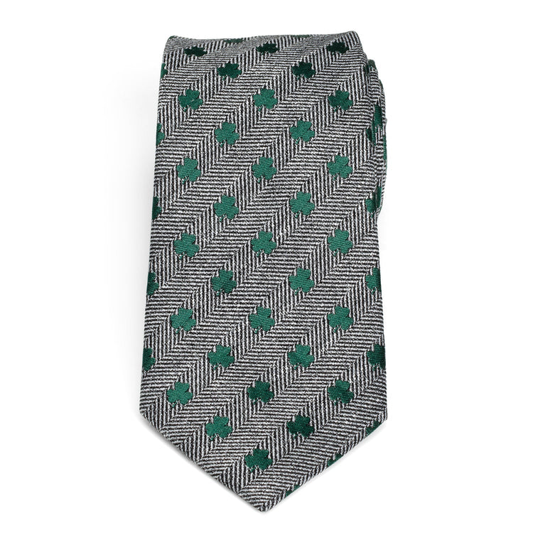 Herringbone Shamrock Men's Tie451