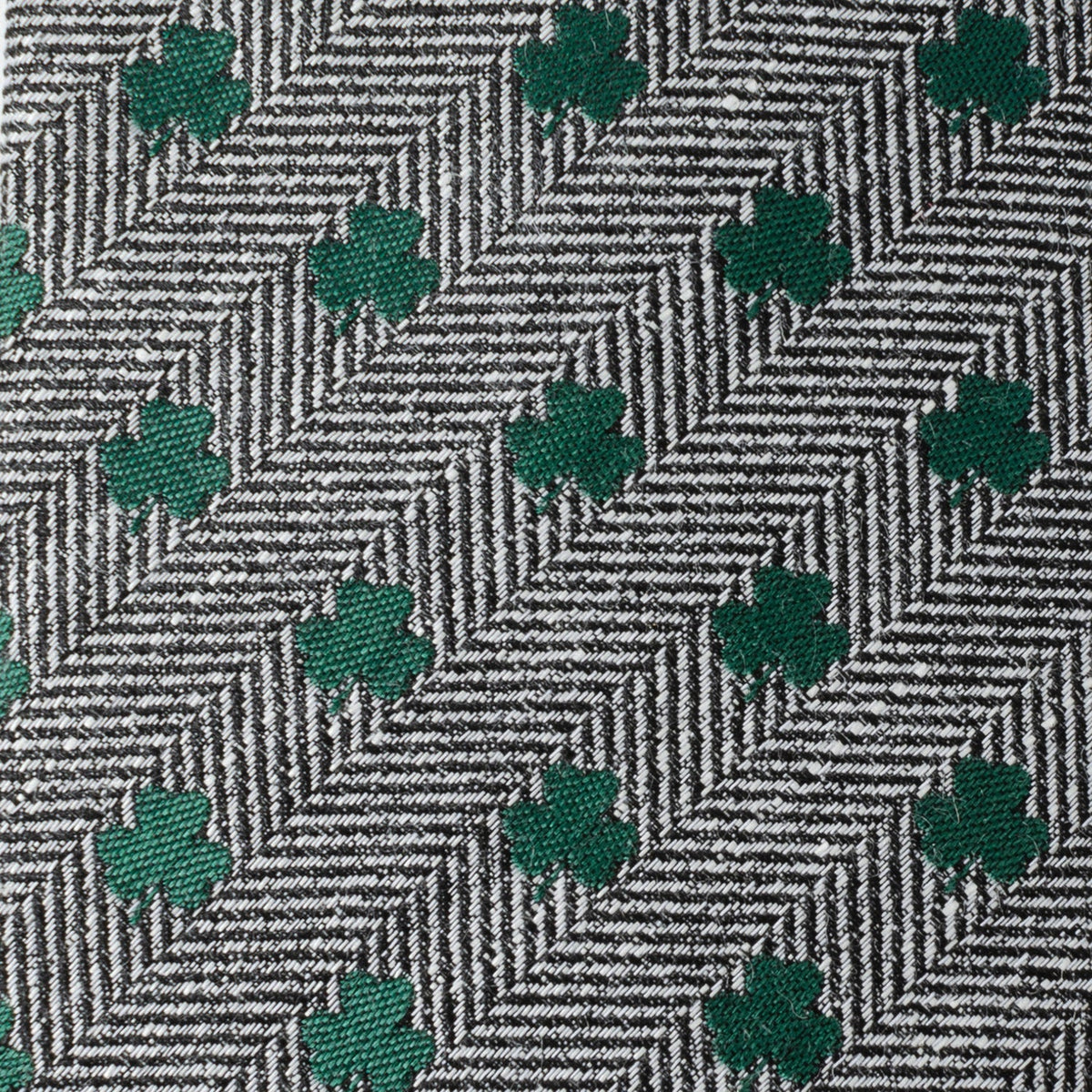 Herringbone Shamrock Men's Tie200