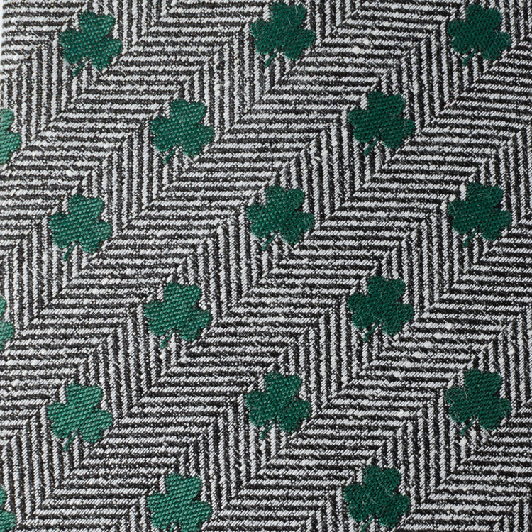 Herringbone Shamrock Men's Tie755