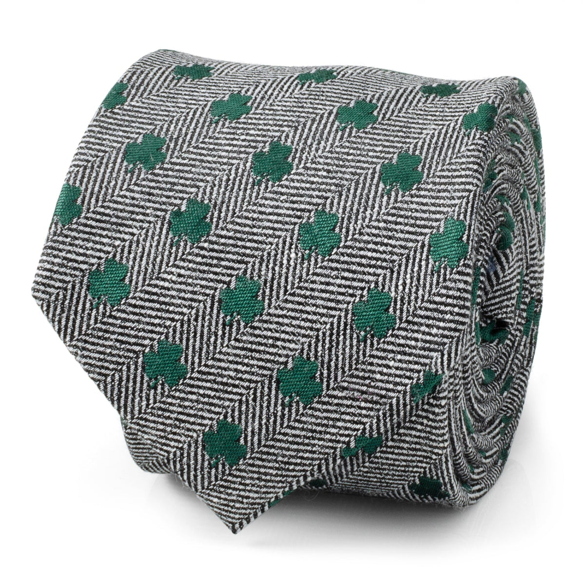 Herringbone Shamrock Men's Tie224