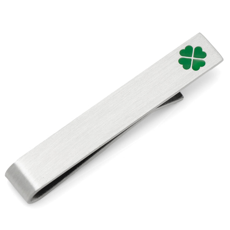 Shamrock Hidden Message Tie Bar640