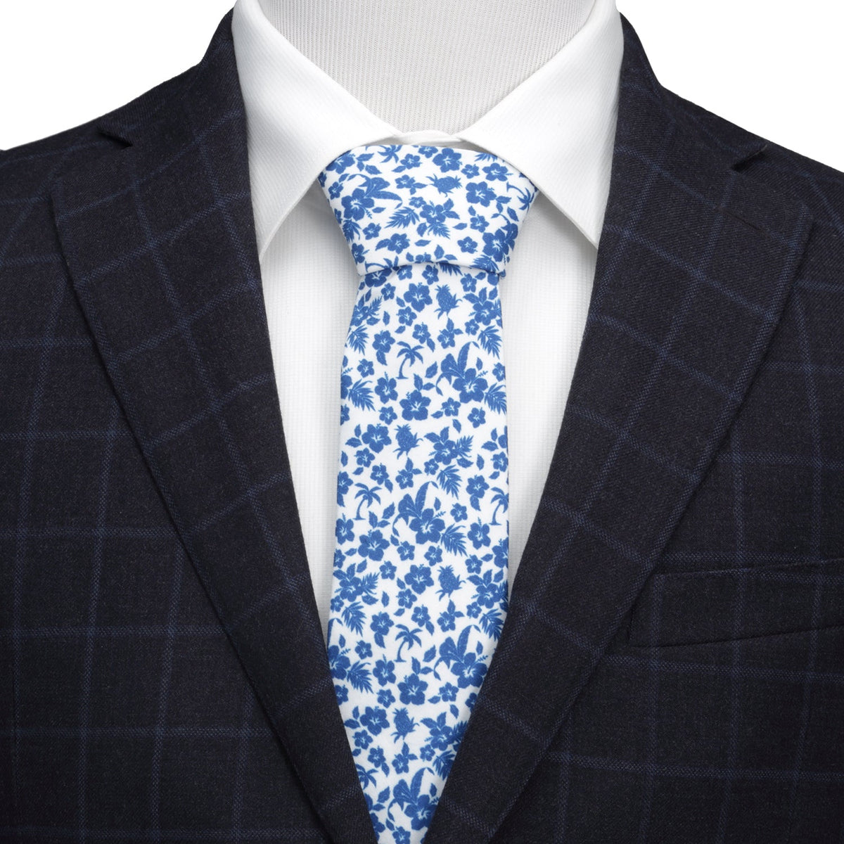 Tropical Blue Men's Tie843