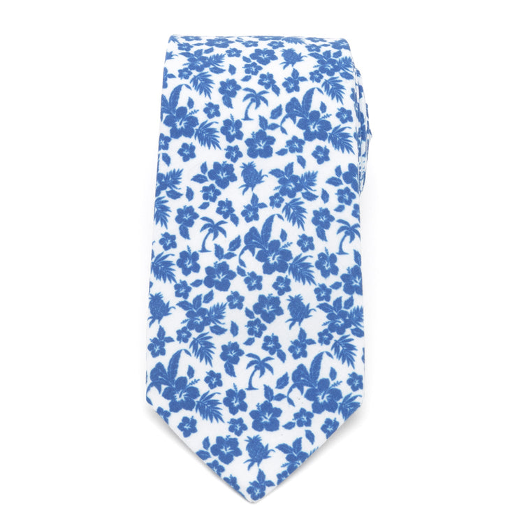 Tropical Blue Men's Tie711