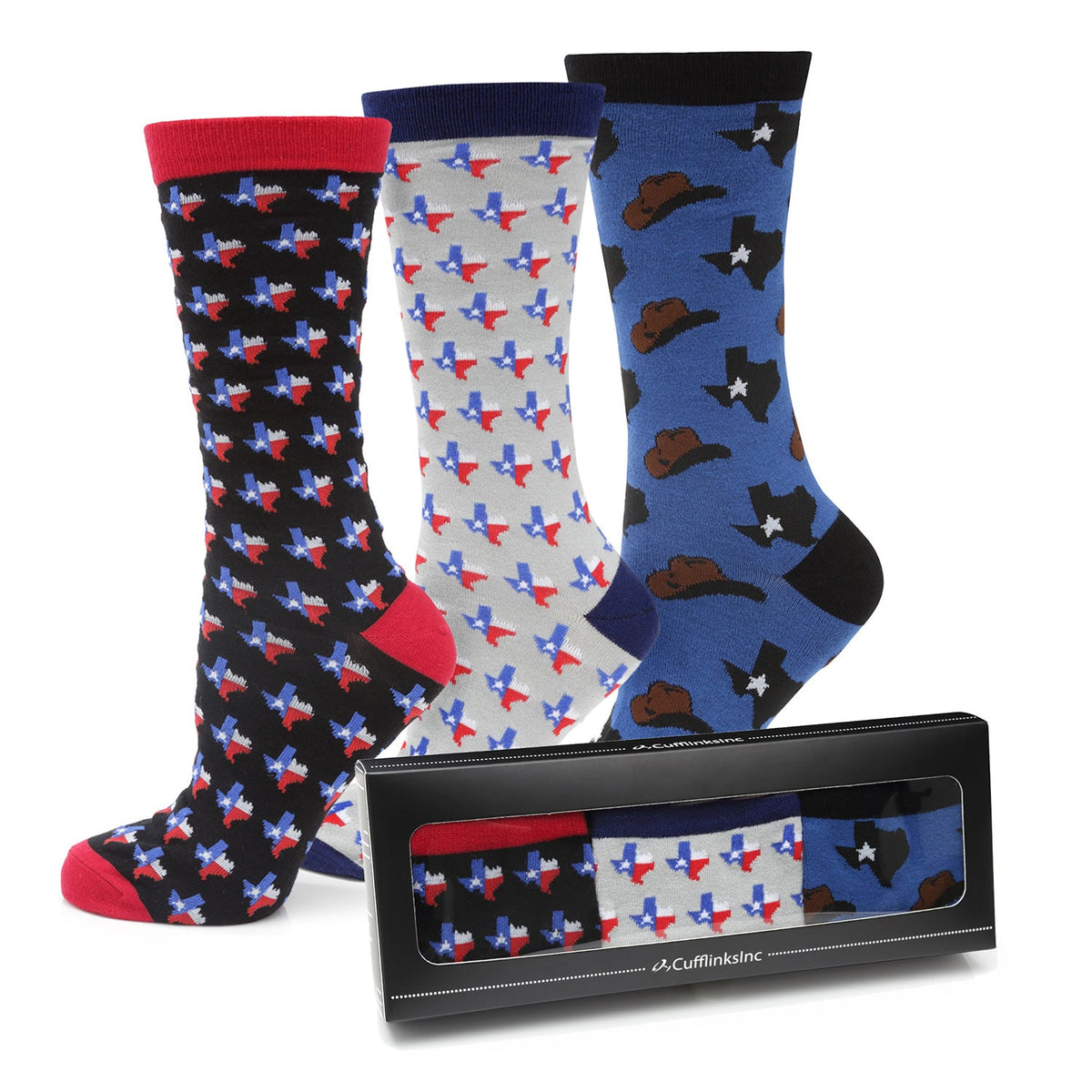 Texas Strong 3 Pack Socks Gift Set108