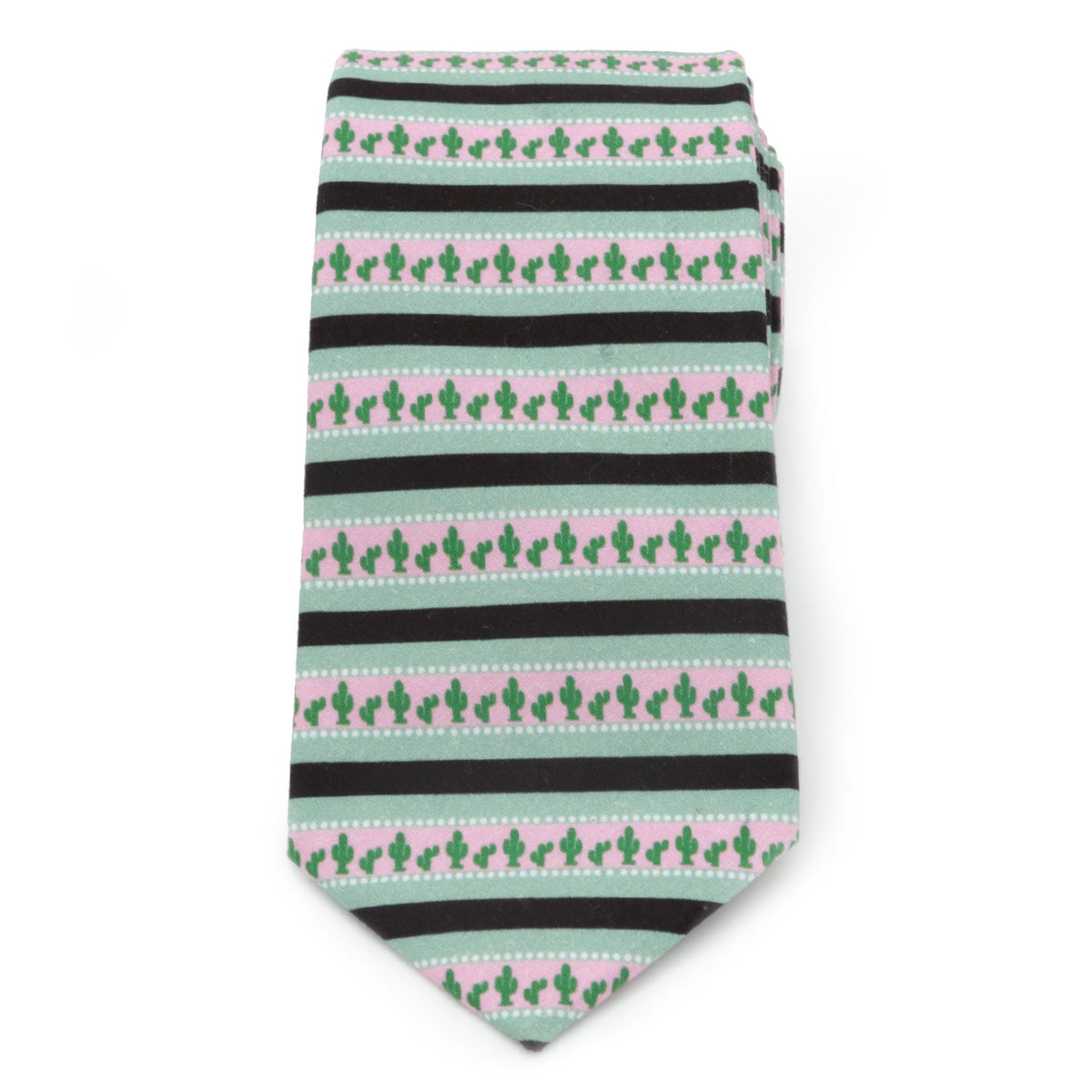 Texas Cactus Stripe Sage Men's Tie173