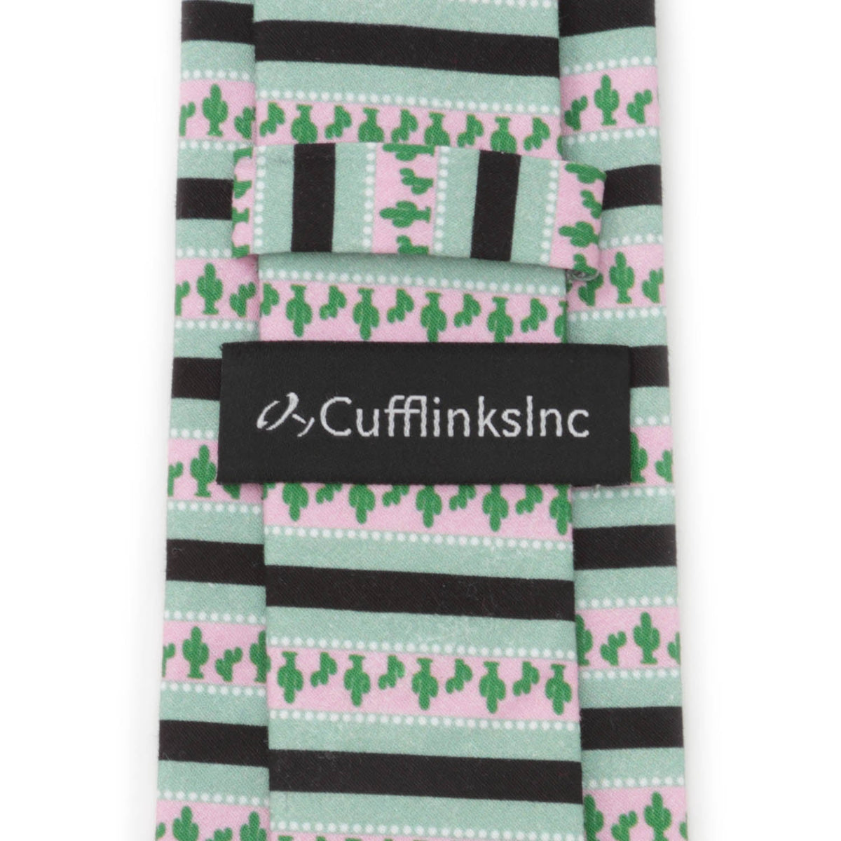 Texas Cactus Stripe Sage Men's Tie20