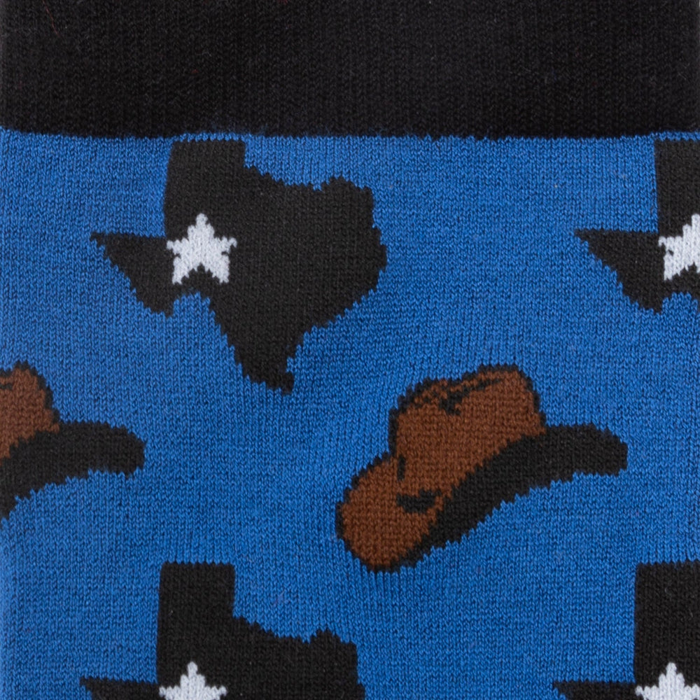 Texas State Cowboy Hat Sock420