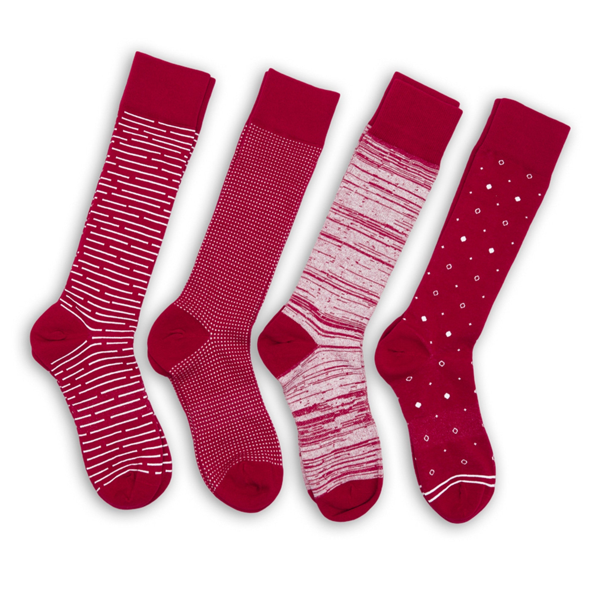  White Dress Socks 4-Pack254