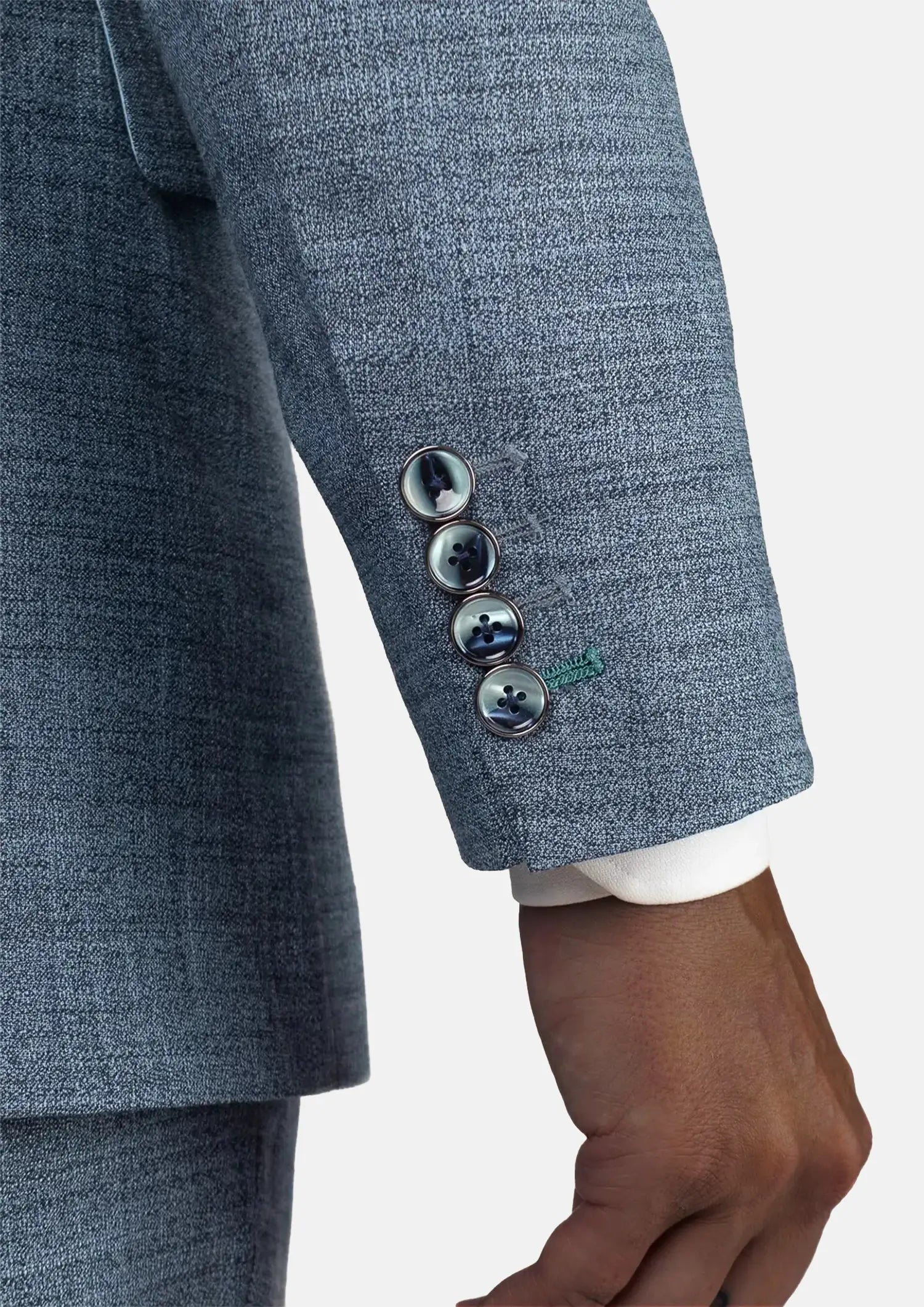 Astor Mid Blue Hopsack Suit873