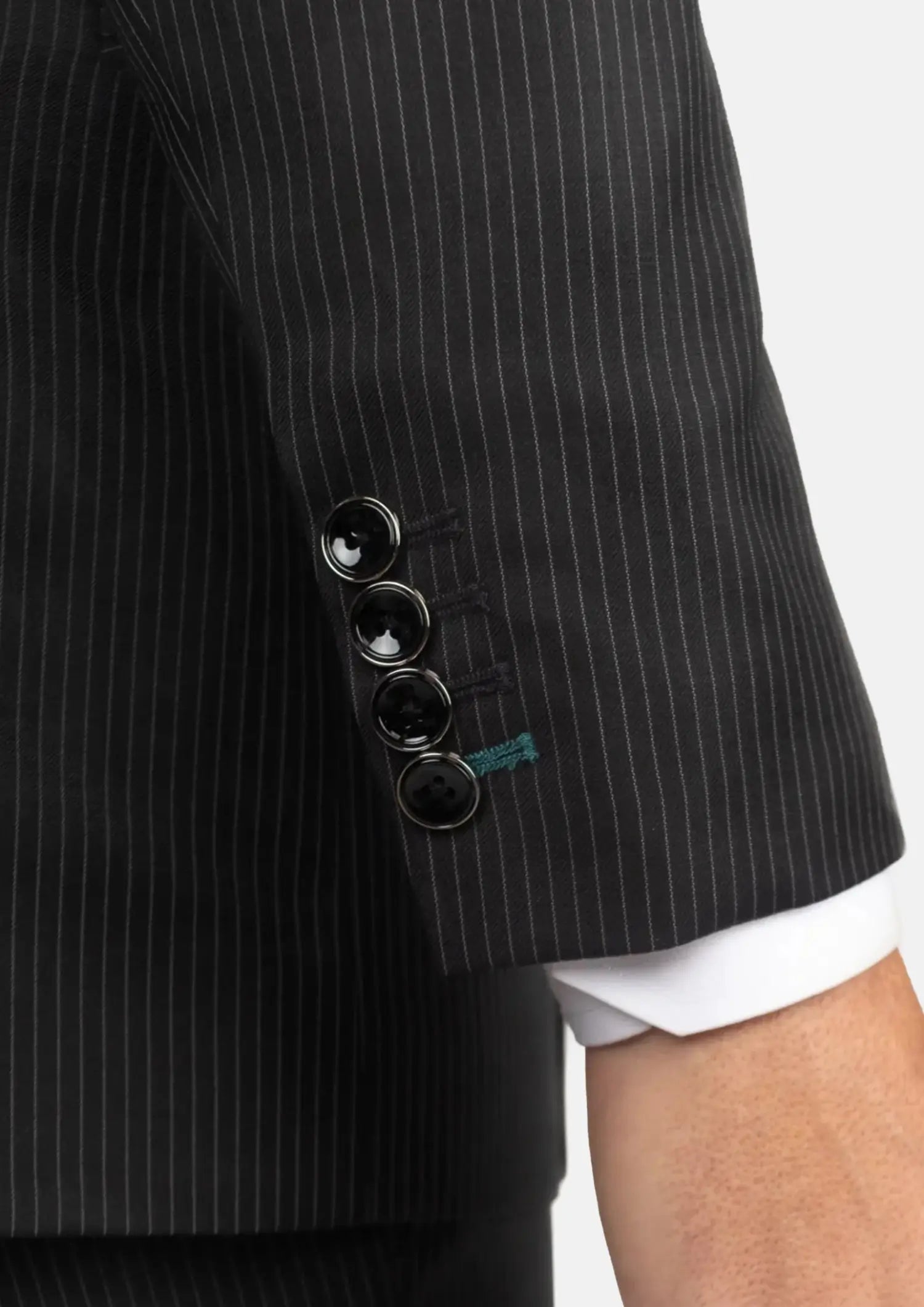 Waverly Black Pinstripe Suit686