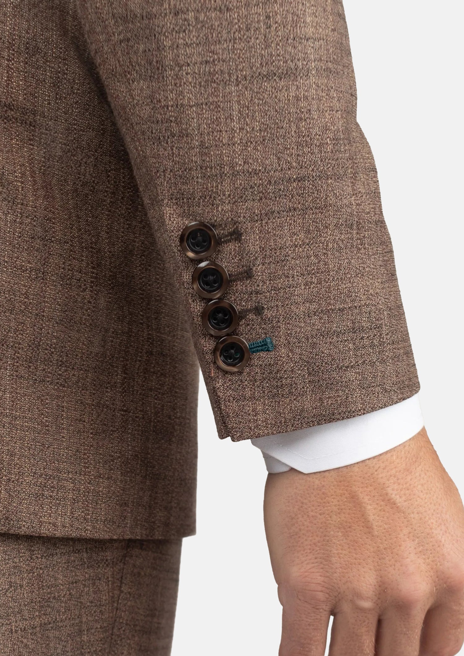 Tawny Brown Hopsack Suit582
