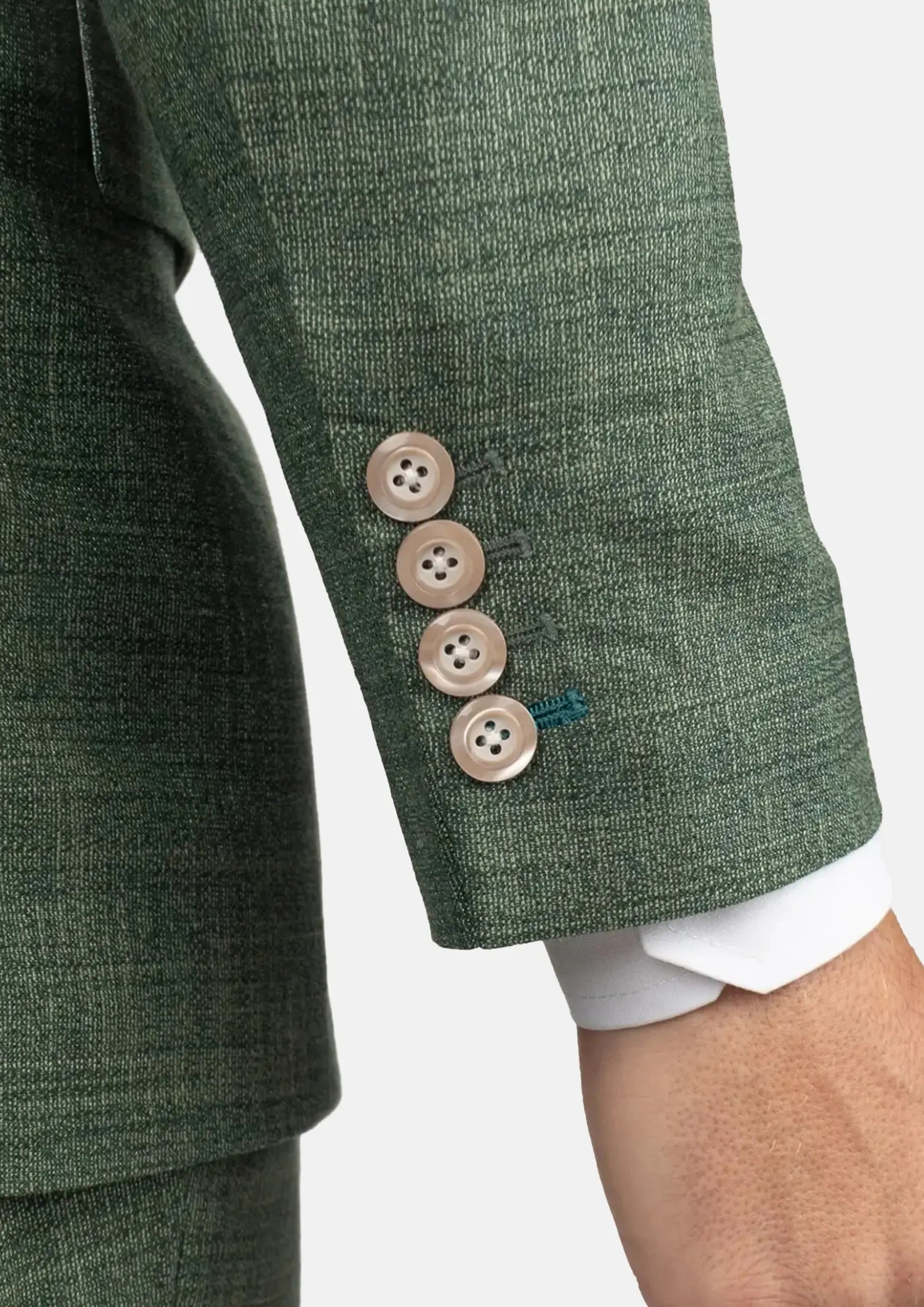 Aspen Green Hopsack Suit801