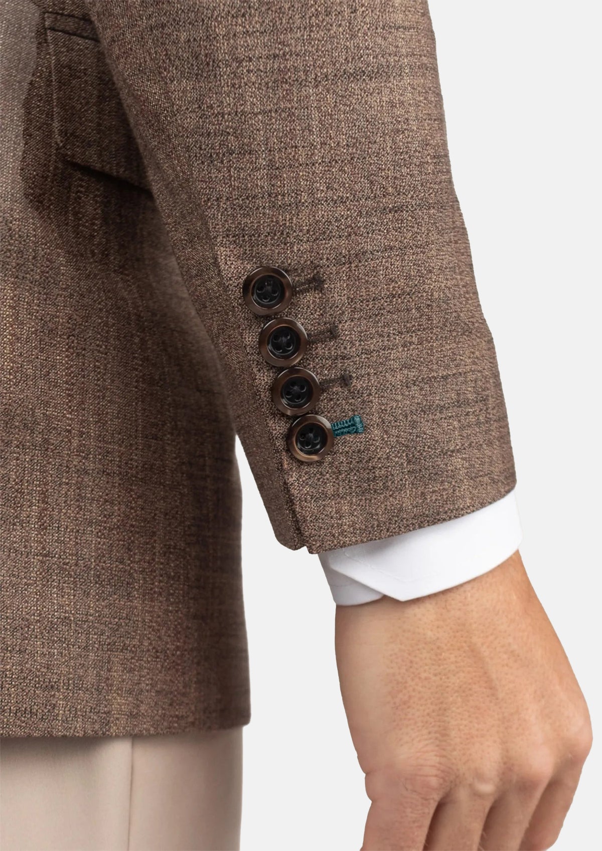 Tawny Brown Hopsack Jacket880