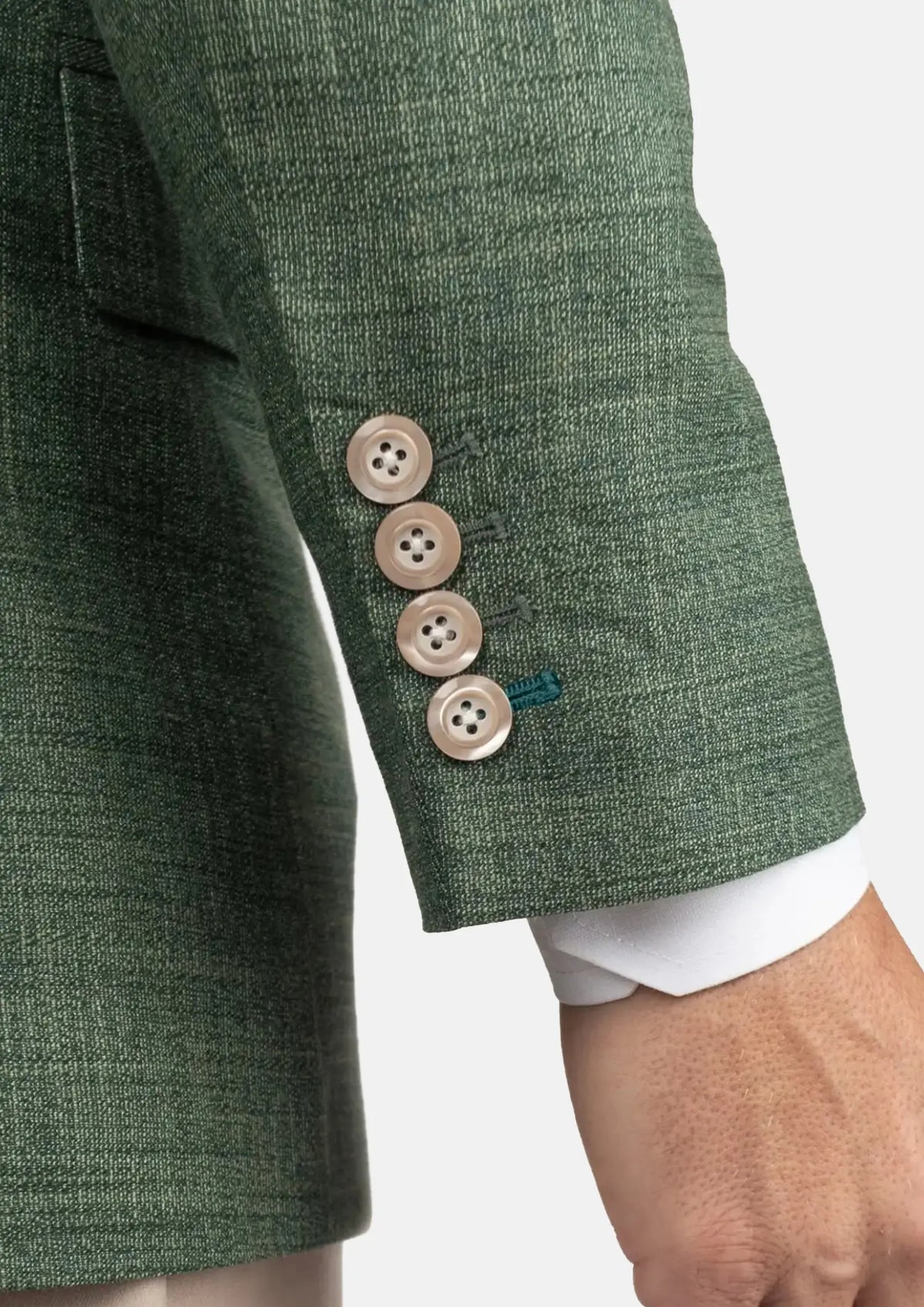 Aspen Green Hopsack Jacket396