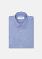Violet Blue Houndstooth Shirt