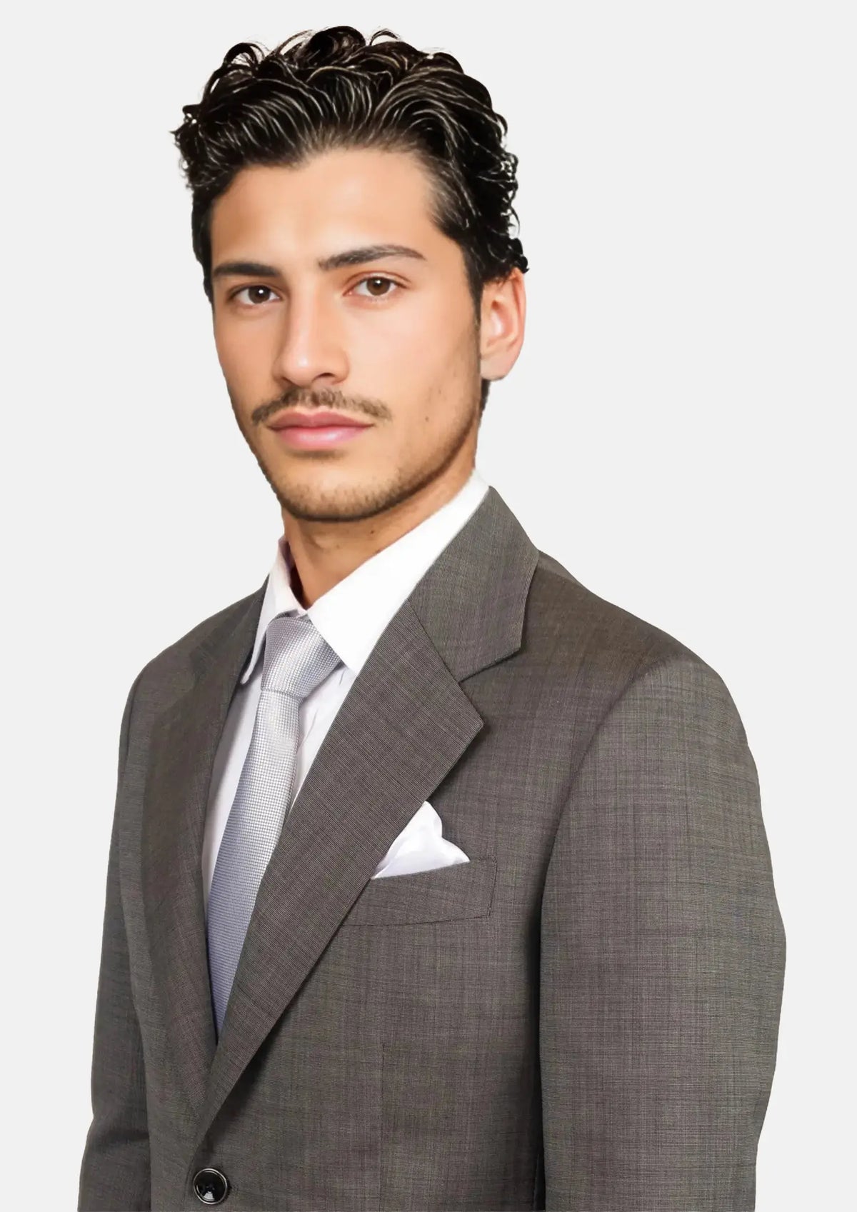 Ellis Carbon Grey Pindot Jacket244