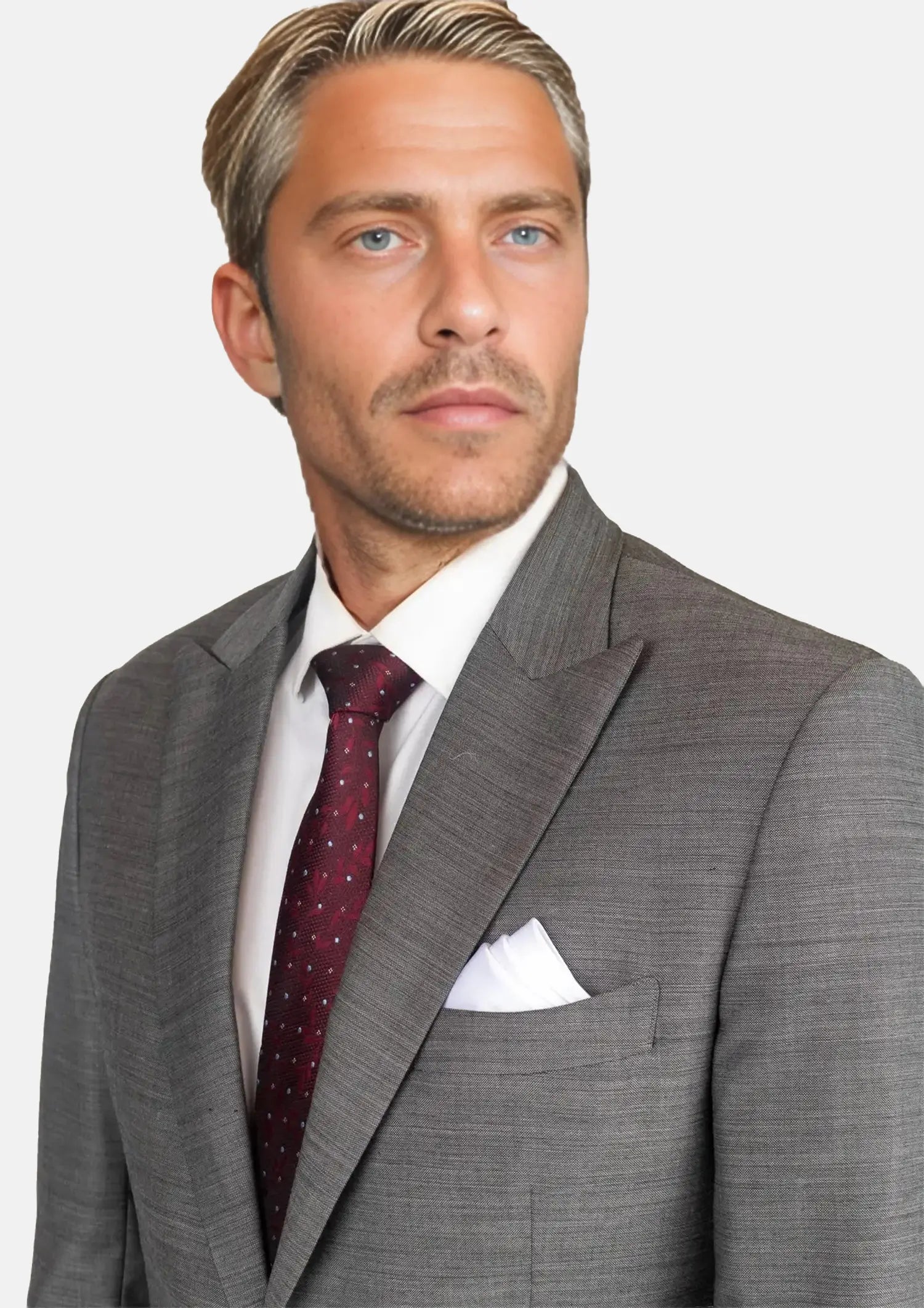 Granite Grey Birdseye Suit17