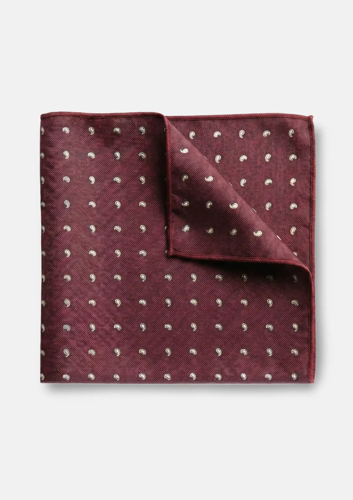 Claret Seed Pocket Square881